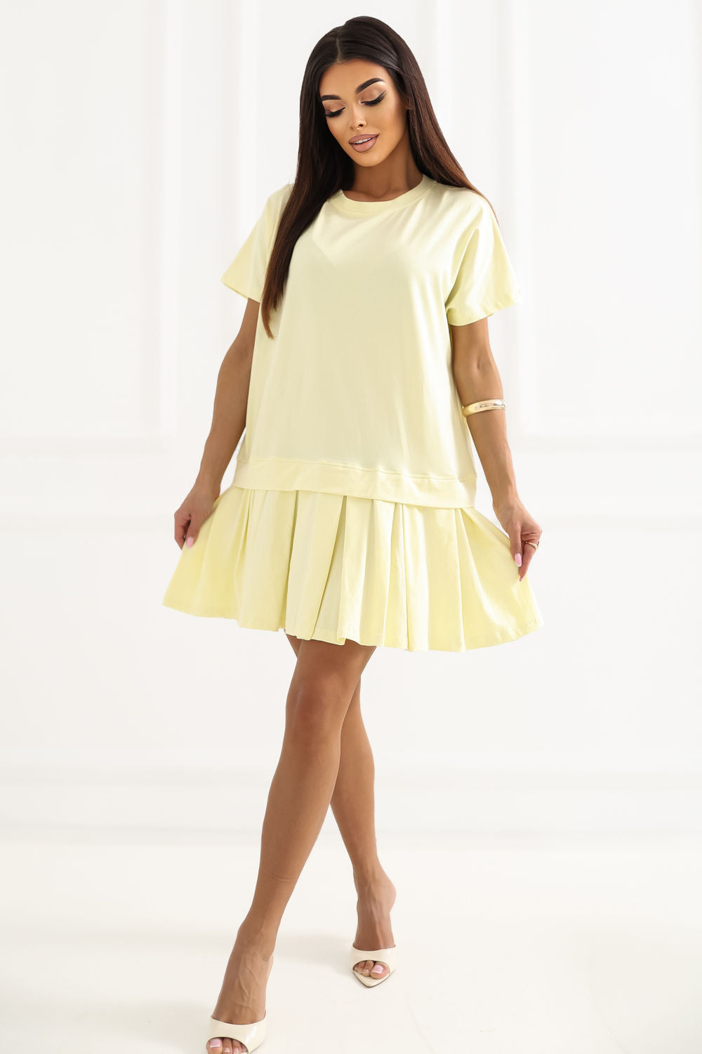 Robe femme Rue Paris De Jour De — jaune
