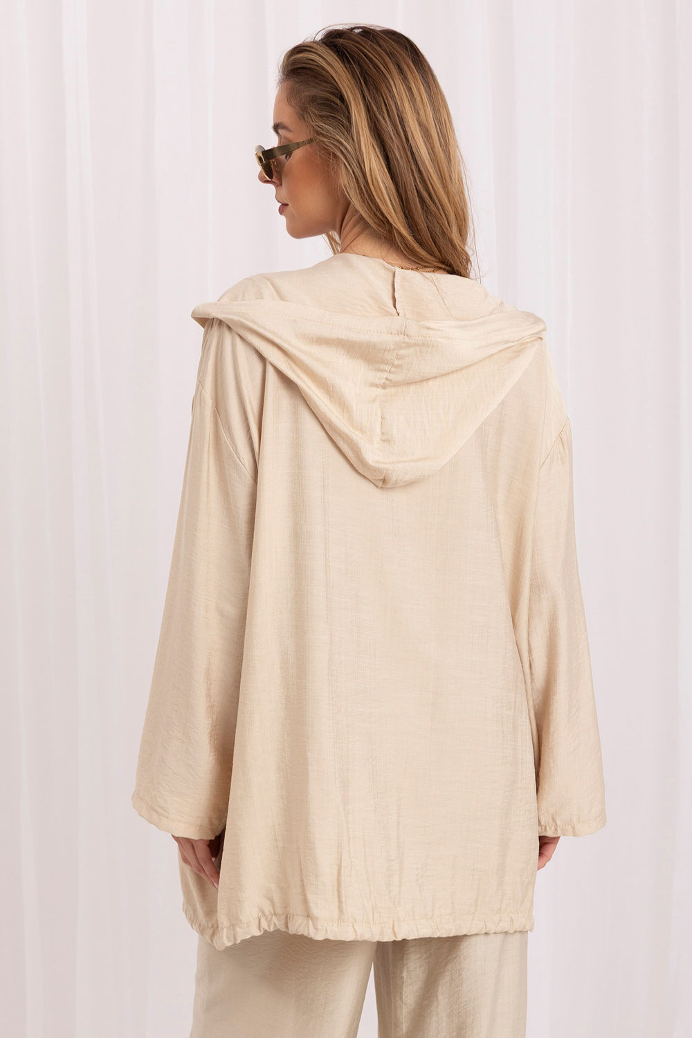 T-shirt femme Rue Paris Sweatshirt Sweatshirt — beige