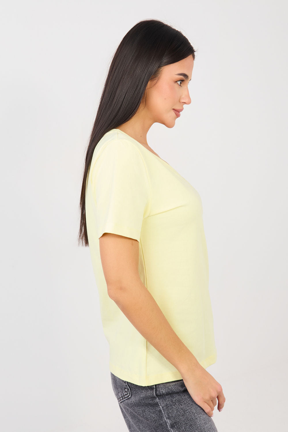 Blouse femme Rue Paris T Shirt T — jaune