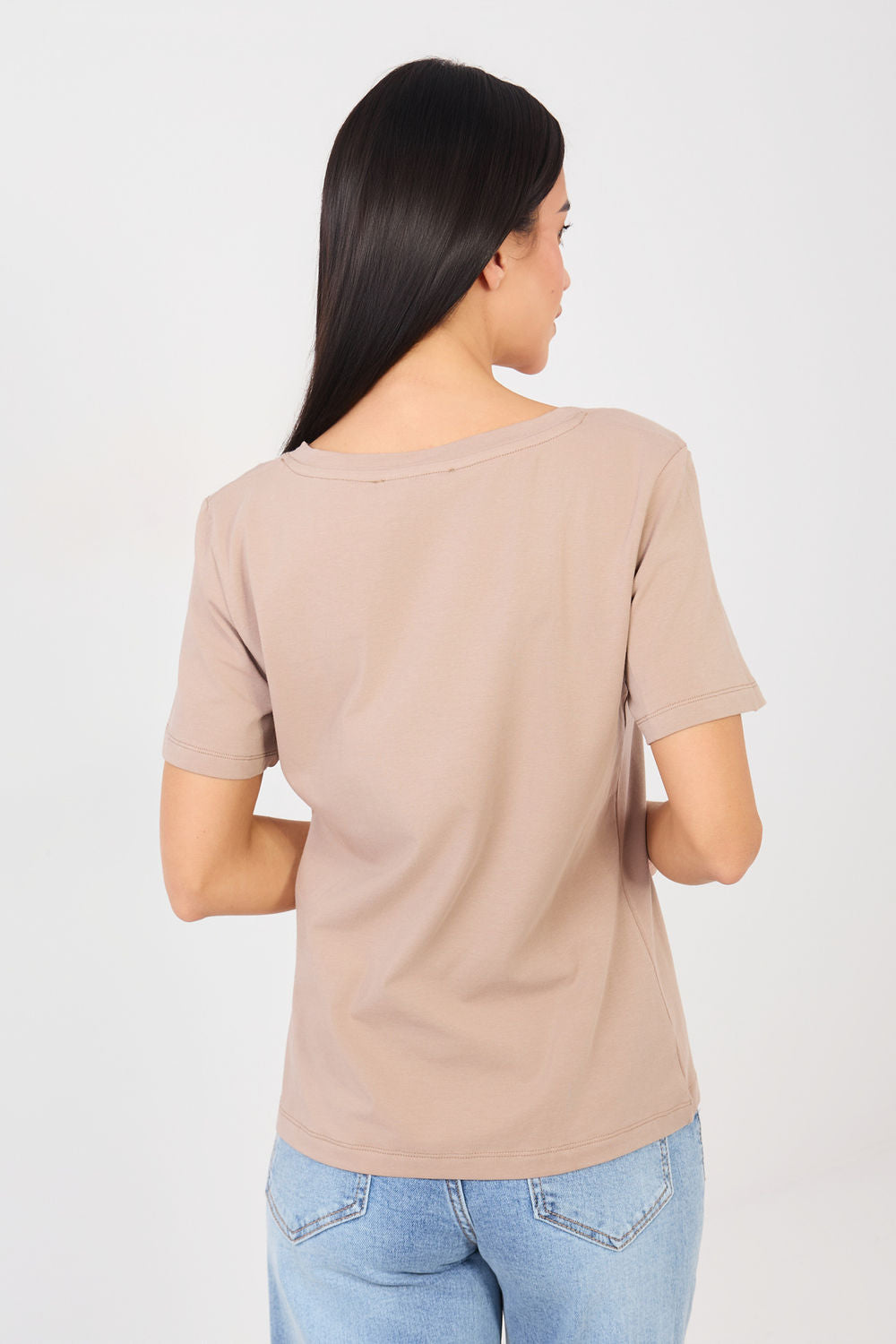 Blouse femme Rue Paris T Shirt T — beige