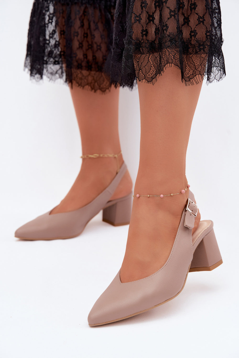 Sandales femme Step in style À Talons À — beige