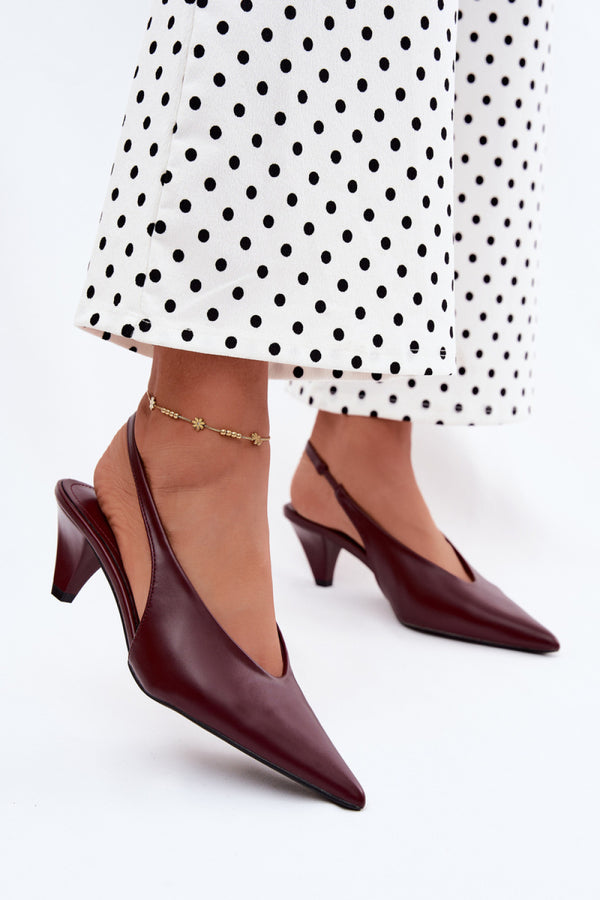 Sandales femme Step in style À Talons À — rouge