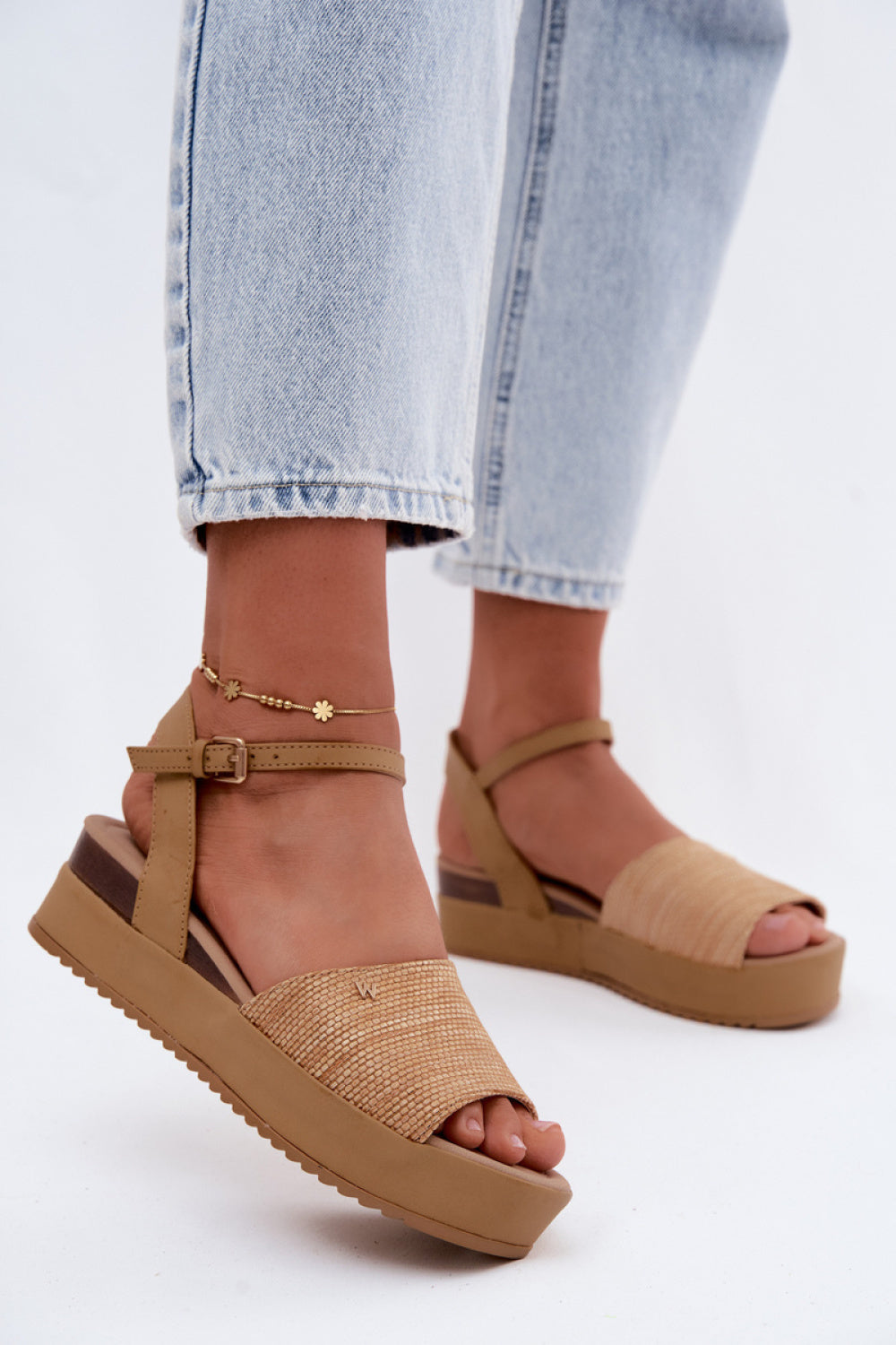 Sandales femme Step in style Cothurnes Cothurnes — beige