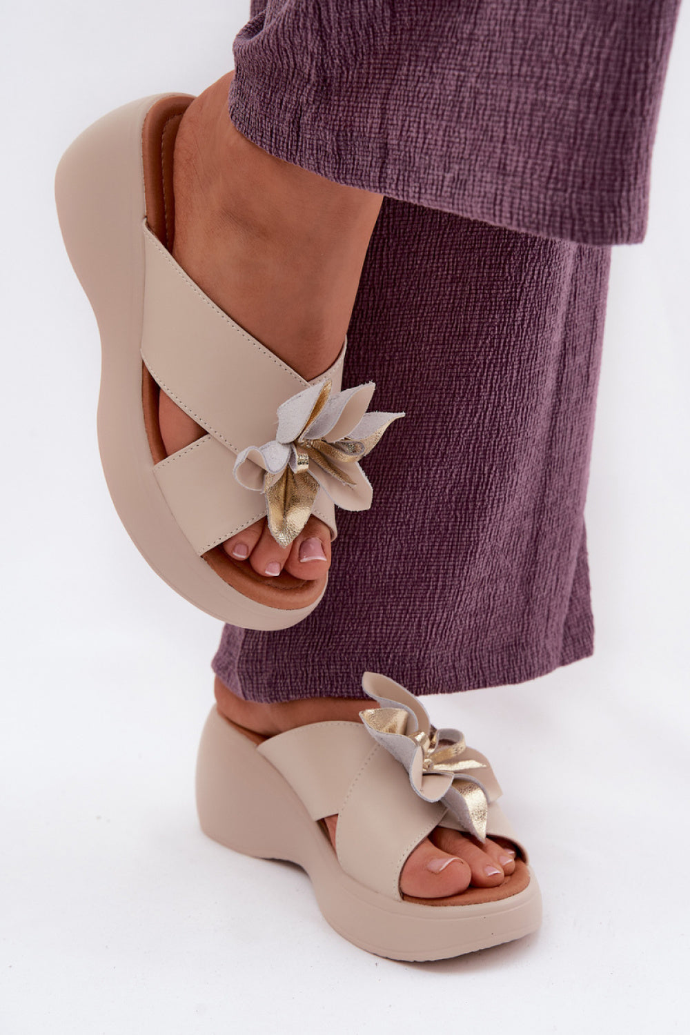 Sandales femme Step in style Cothurnes Cothurnes — beige