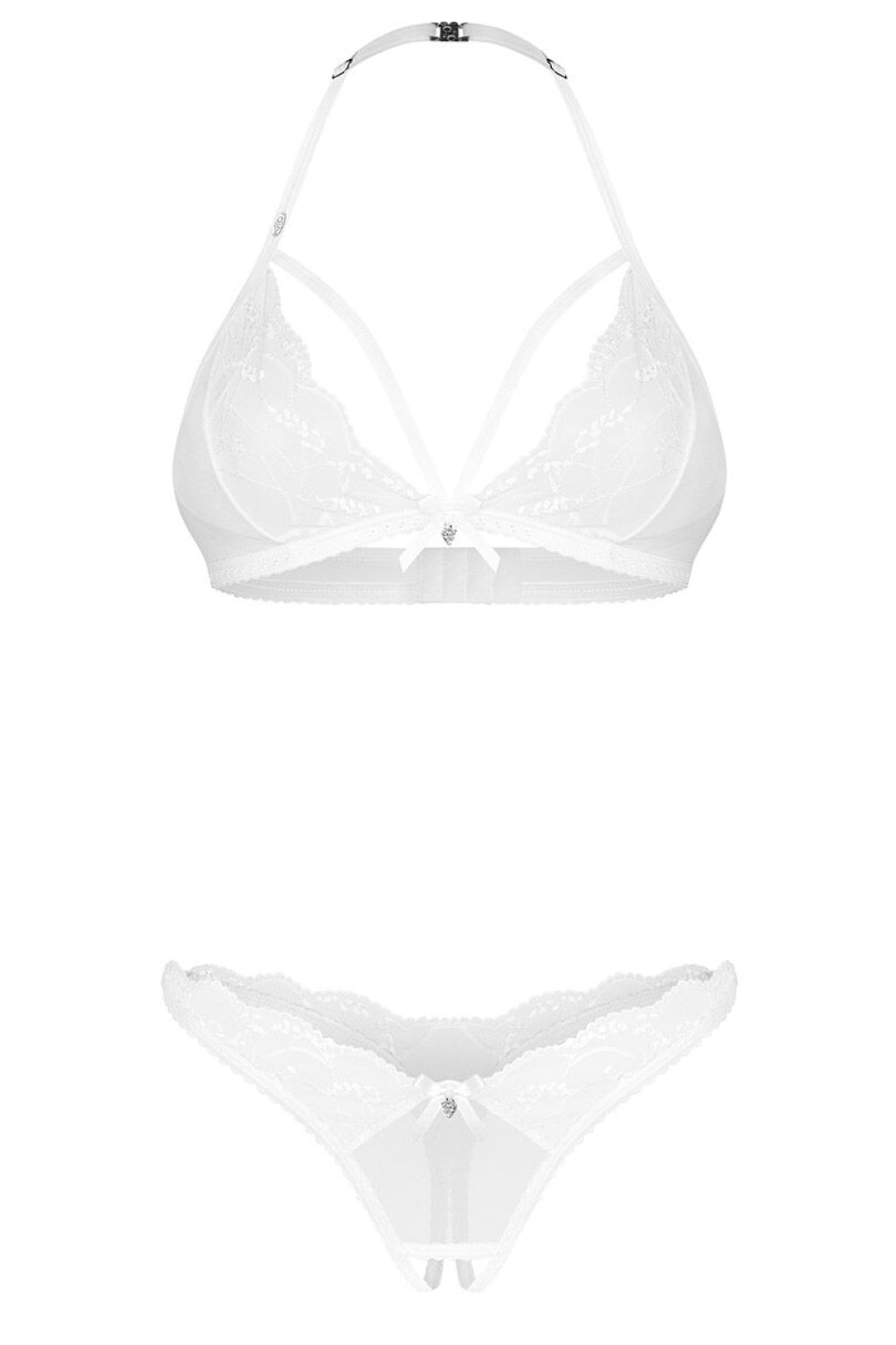 Ensemble lingerie femme Obsessive L Ensemble Sexy — blanc