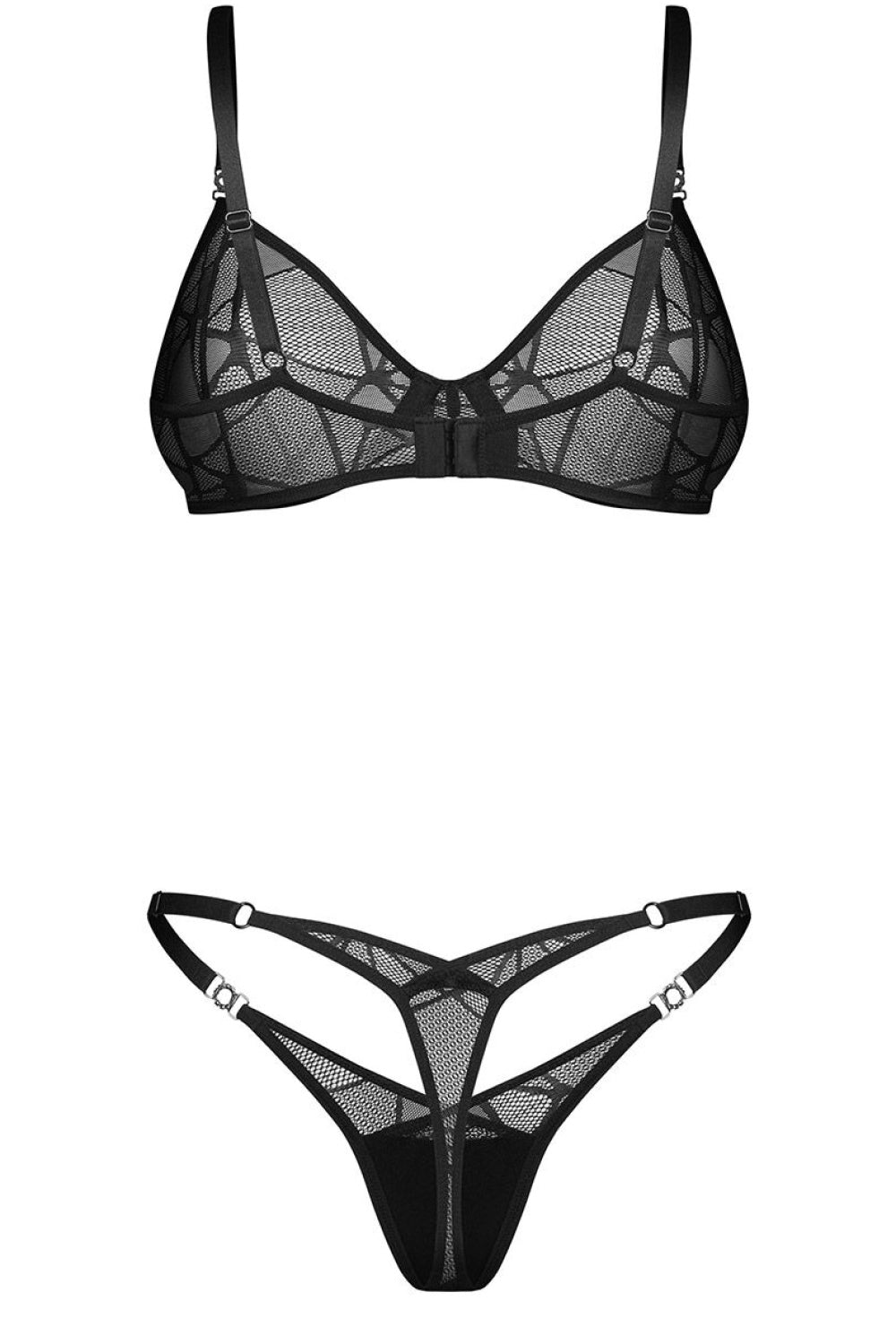 Ensemble lingerie femme Obsessive L Ensemble Sexy — noir
