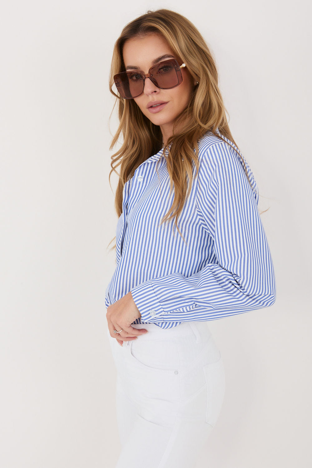 Blouse femme Factory Price — bleu