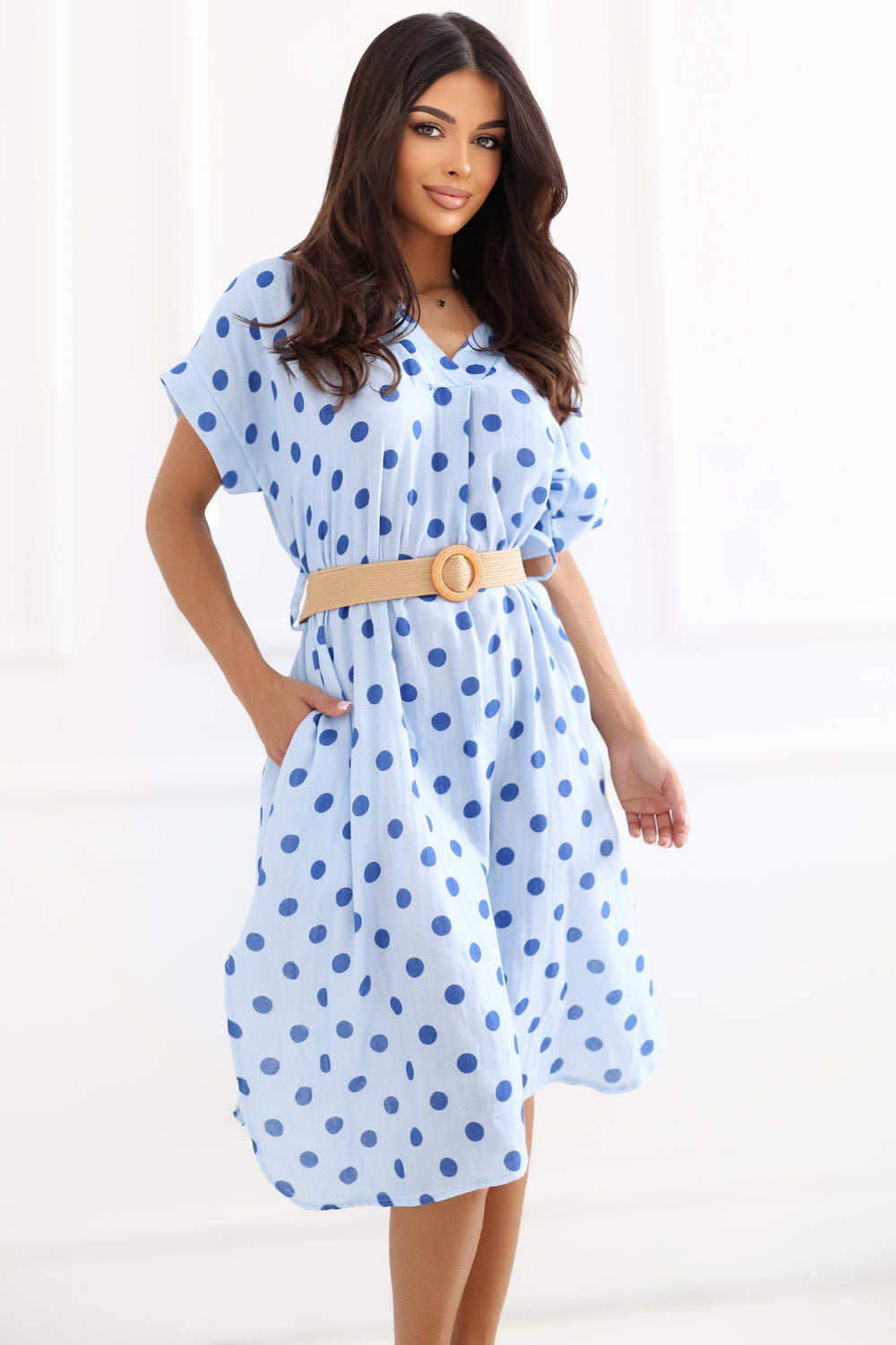 Robe femme Italy Moda De Jour De — bleu