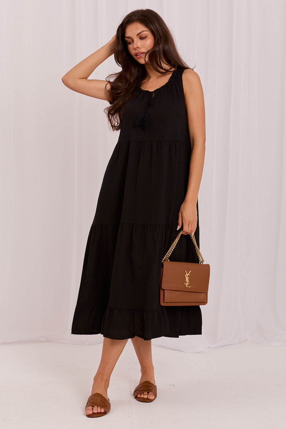 Robe femme Italy Moda De Jour De — noir