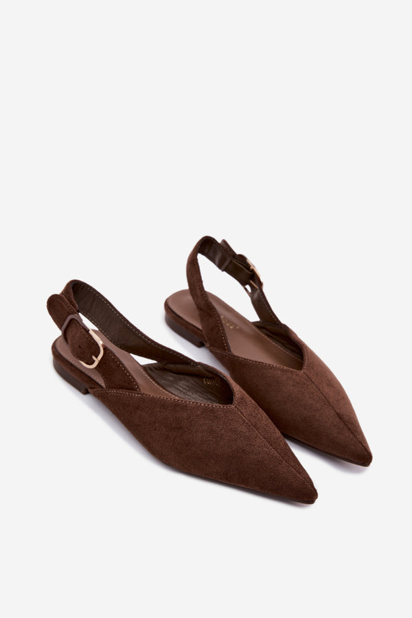 Ballerine femme Step in style — brun