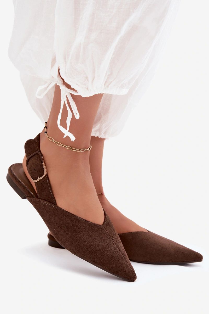 Ballerine femme Step in style — brun