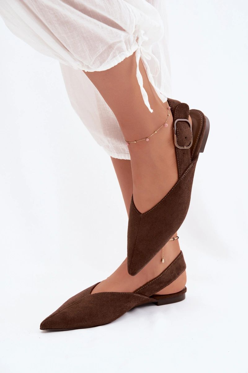 Ballerine femme Step in style — brun