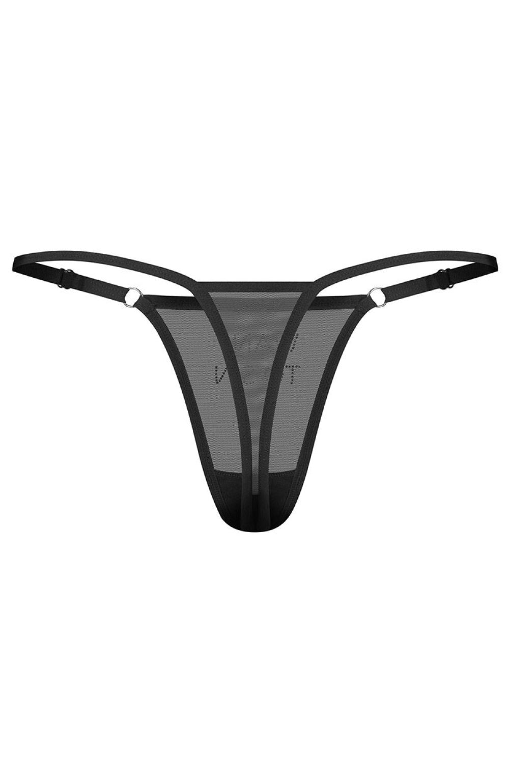 String femme Obsessive Strings Strings — noir
