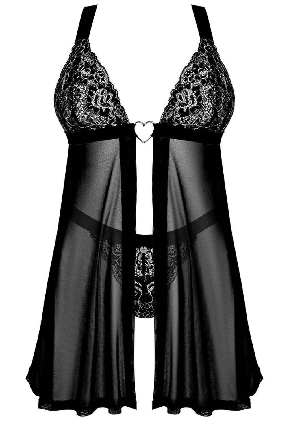 Ensemble lingerie femme Obsessive L Ensemble Sexy — noir