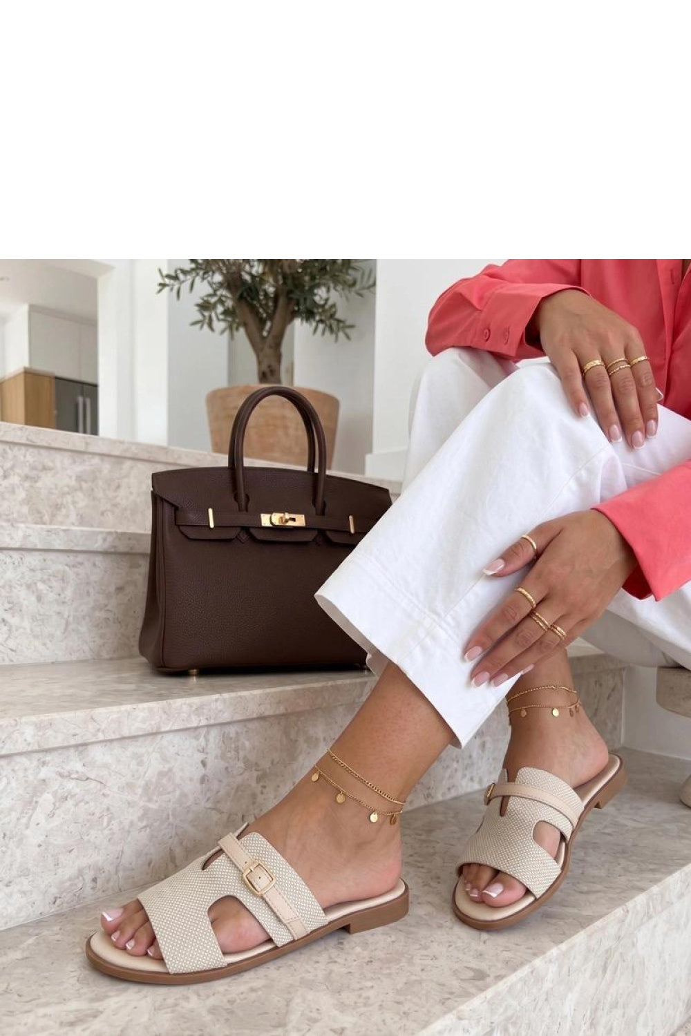 Sandales femme Solea Clacquettes Clacquettes — beige