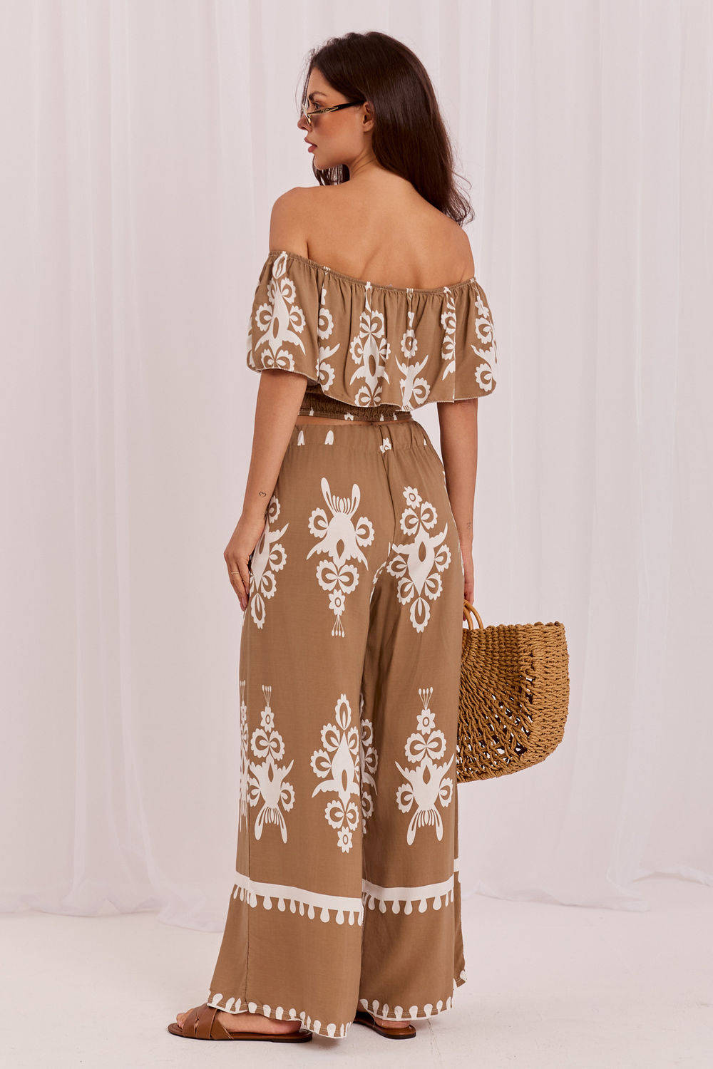 Ensemble lingerie femme Italy Moda L Ensemble L — beige