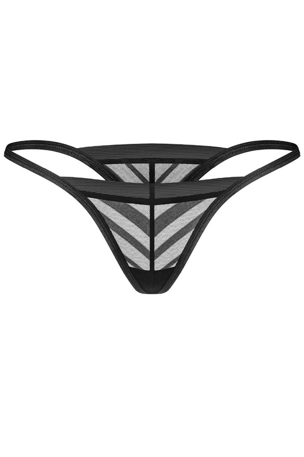String femme Obsessive Strings Strings — noir