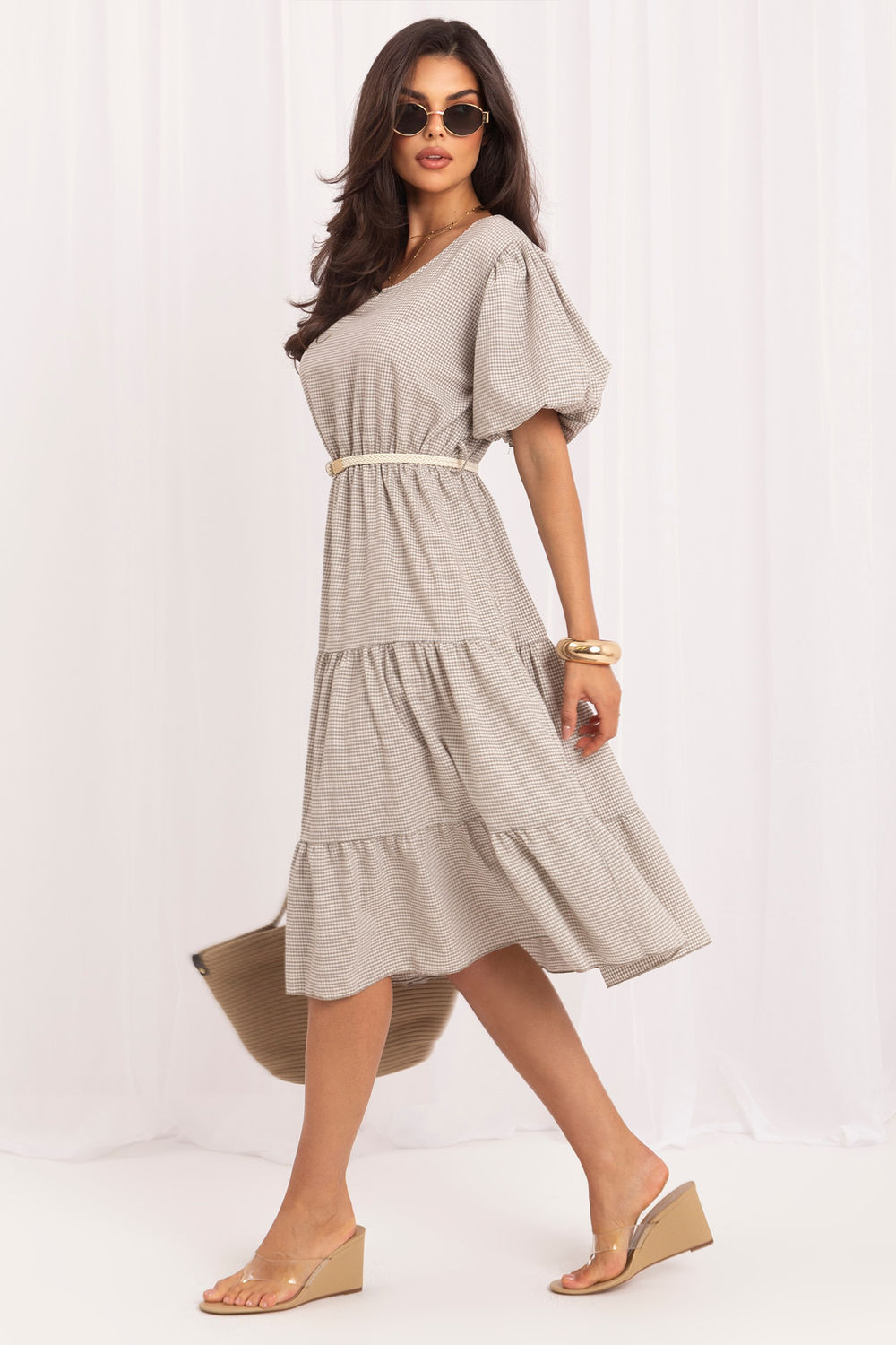 Robe femme Italy Moda De Jour De — beige