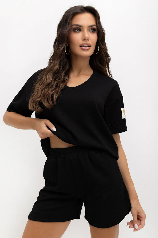 Ensemble lingerie femme Italy Moda L Ensemble L — noir
