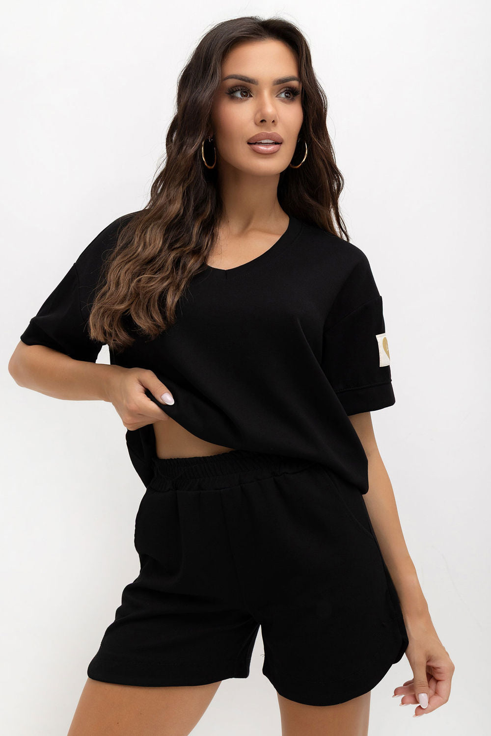 Ensemble lingerie femme Italy Moda L Ensemble L — noir
