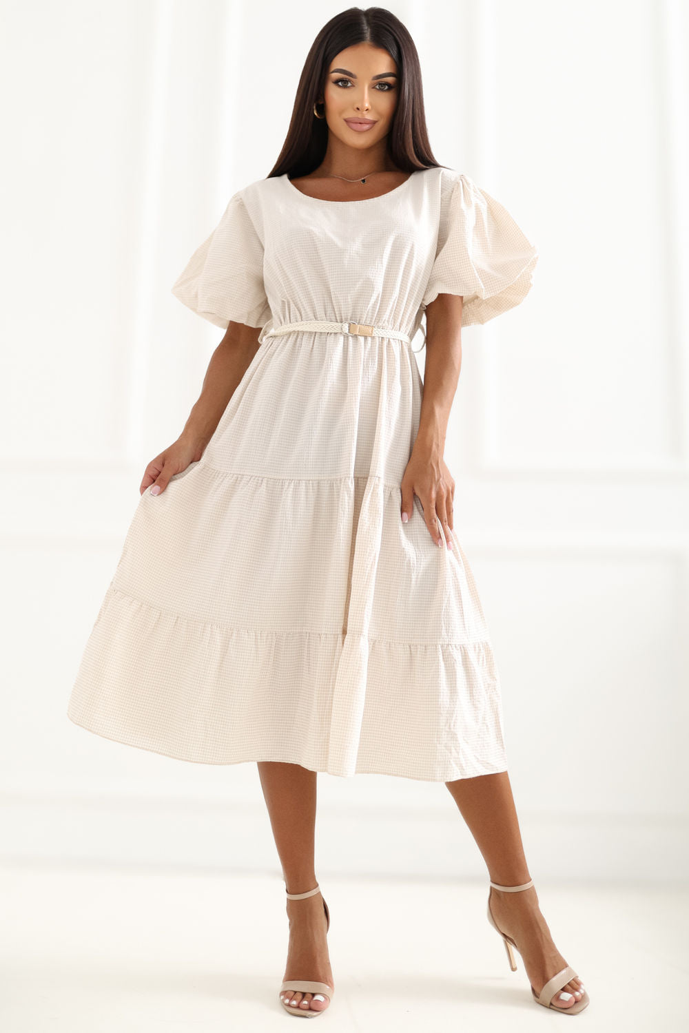 Robe femme Italy Moda De Jour De — beige