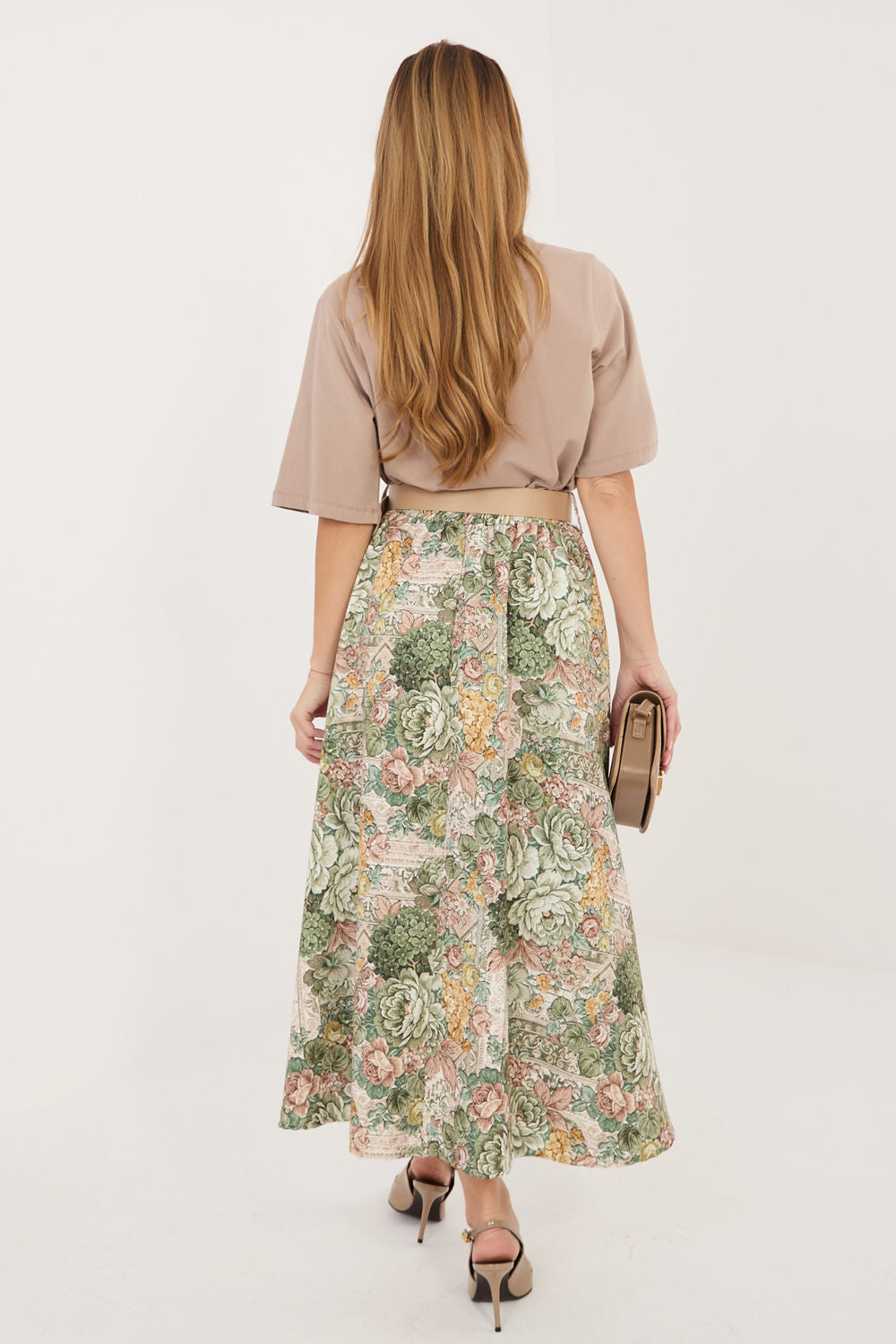 Jupe femme Italy Moda — vert