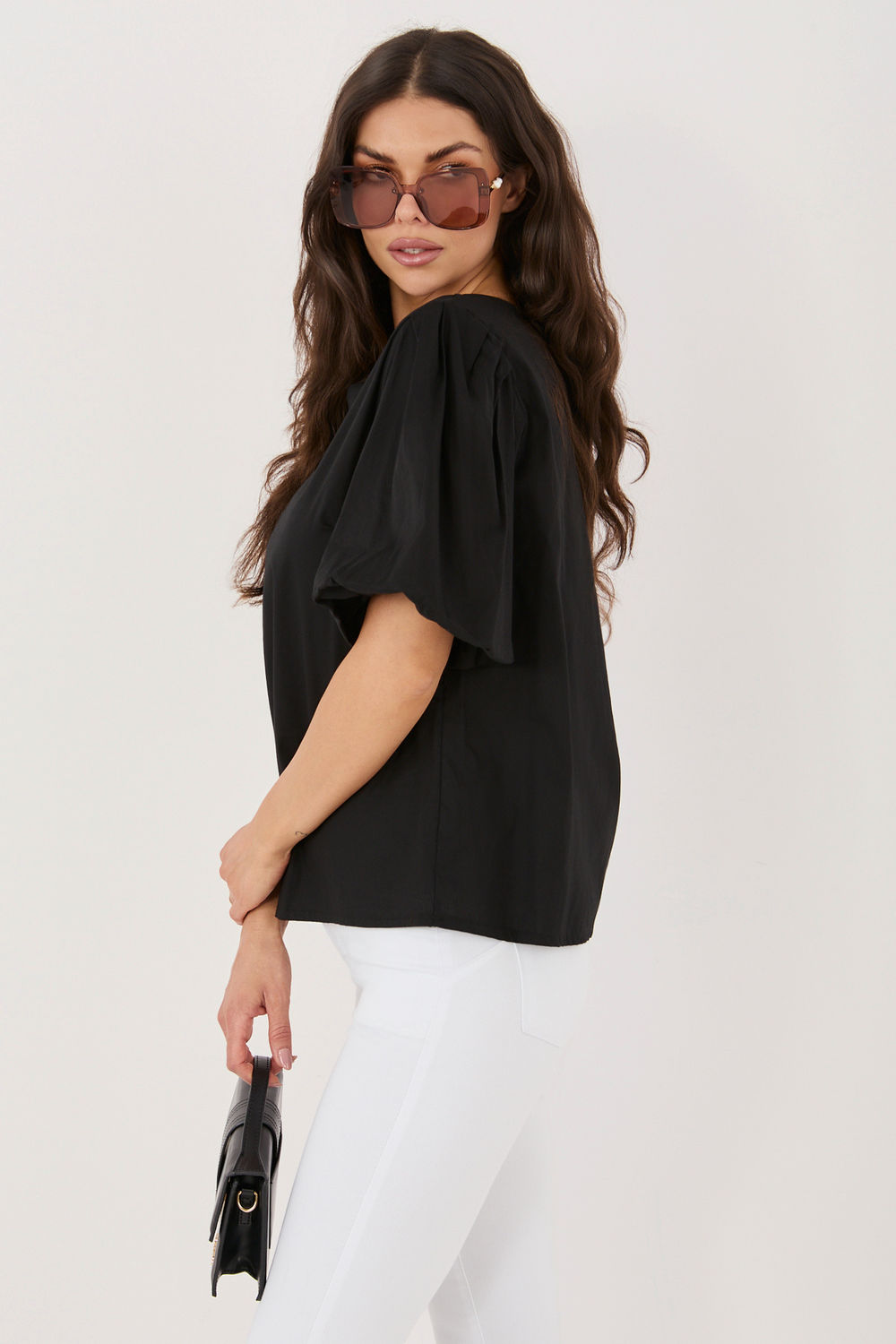Blouse femme Italy Moda Chemisier Chemisier — noir