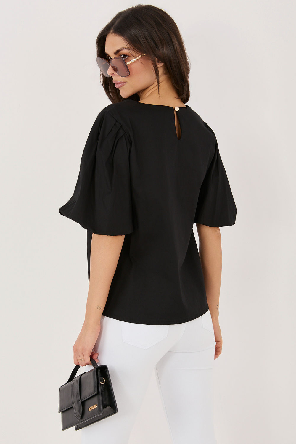 Blouse femme Italy Moda Chemisier Chemisier — noir