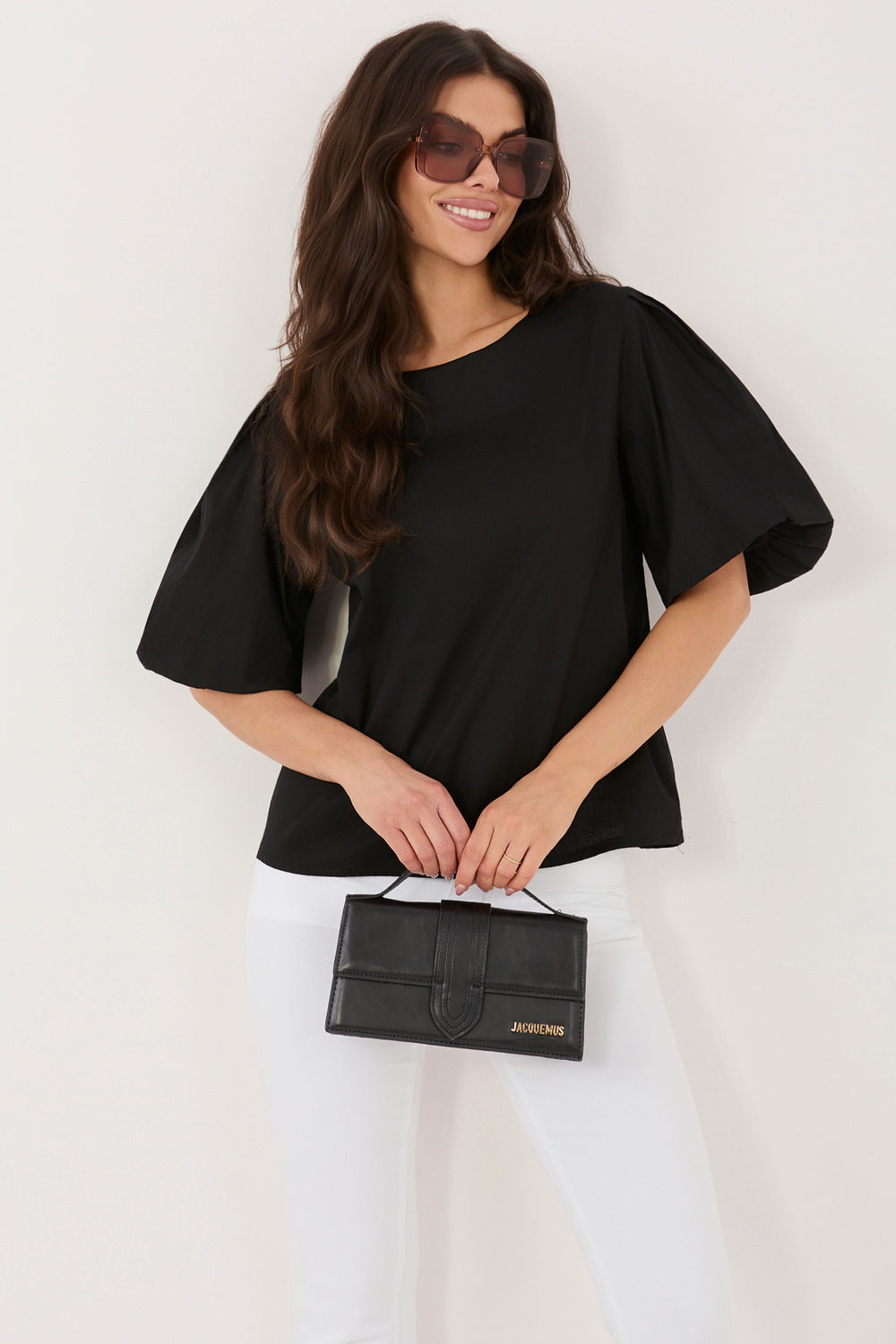 Blouse femme Italy Moda Chemisier Chemisier — noir