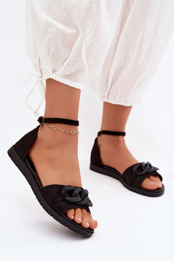 Sandales femme Step in style — noir