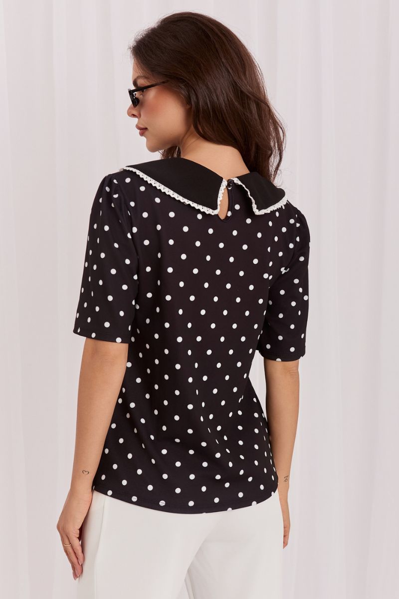 Blouse femme Italy Moda Chemisier Chemisier — noir