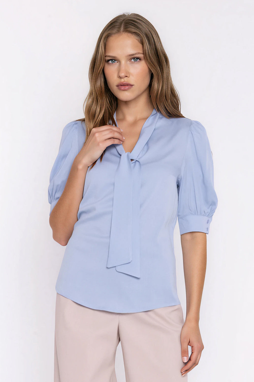 Blouse femme Nife Chemisier Chemisier — bleu