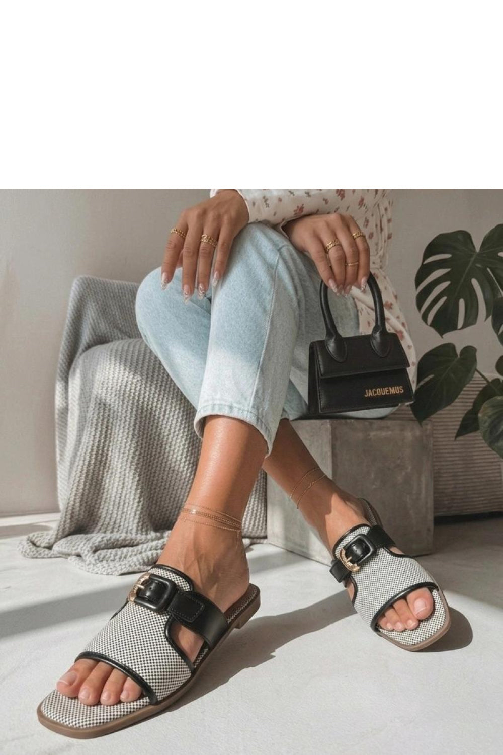 Sandales femme Solea Clacquettes Clacquettes — noir