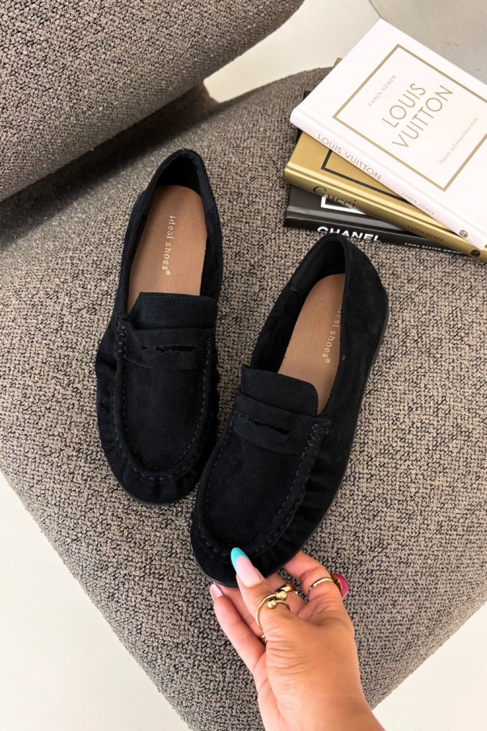 Moccasins femme Step in style — noir