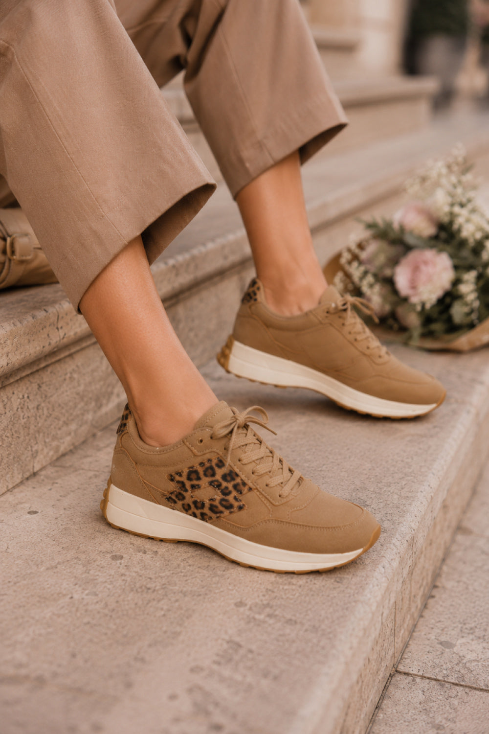 Baskets femme Step in style À Plateforme À — brun