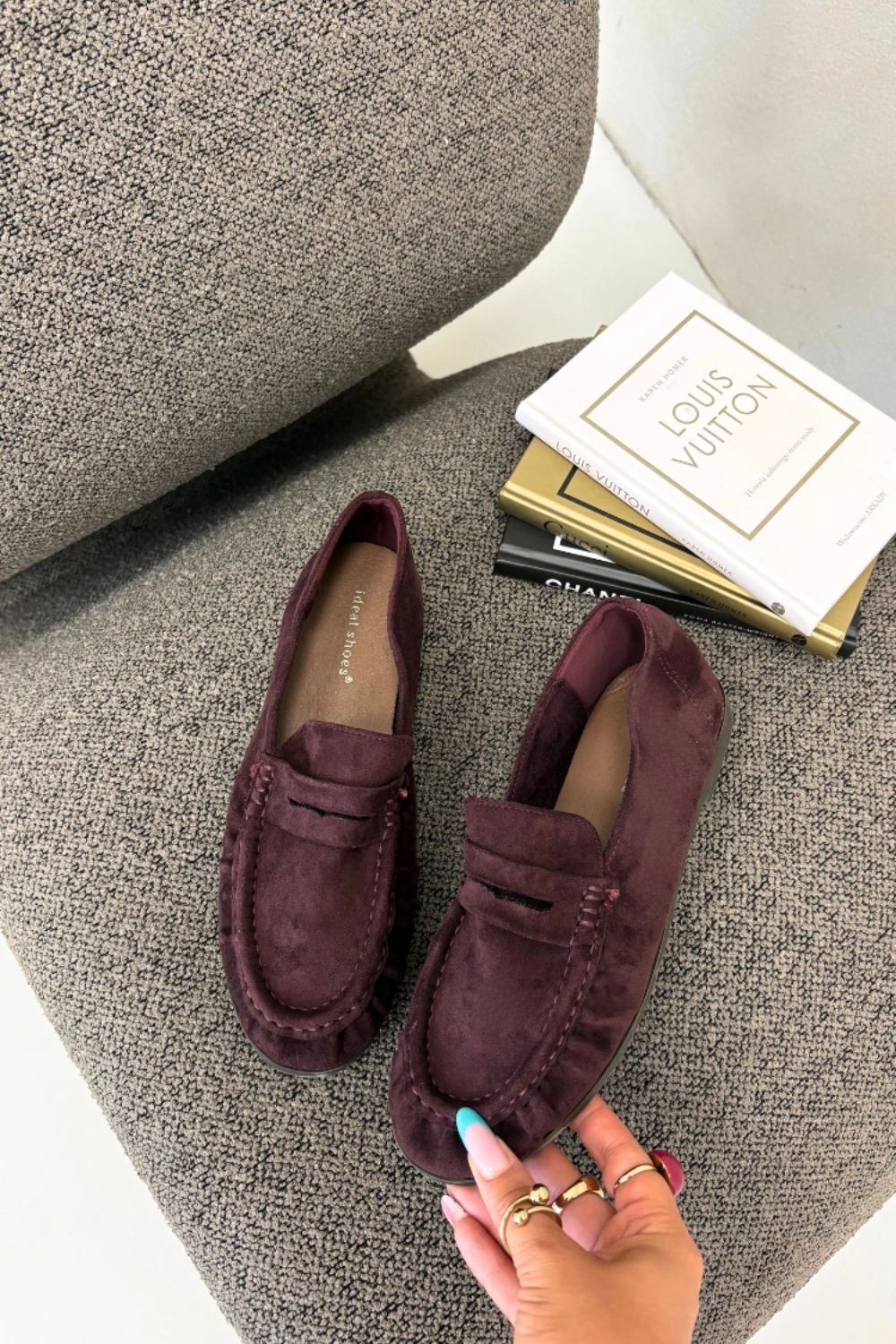 Moccasins femme Step in style — rouge