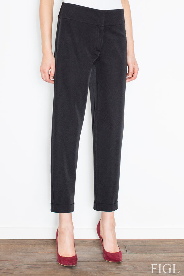Chaussures à talons femme Figl Pantalon Pantalon — noir