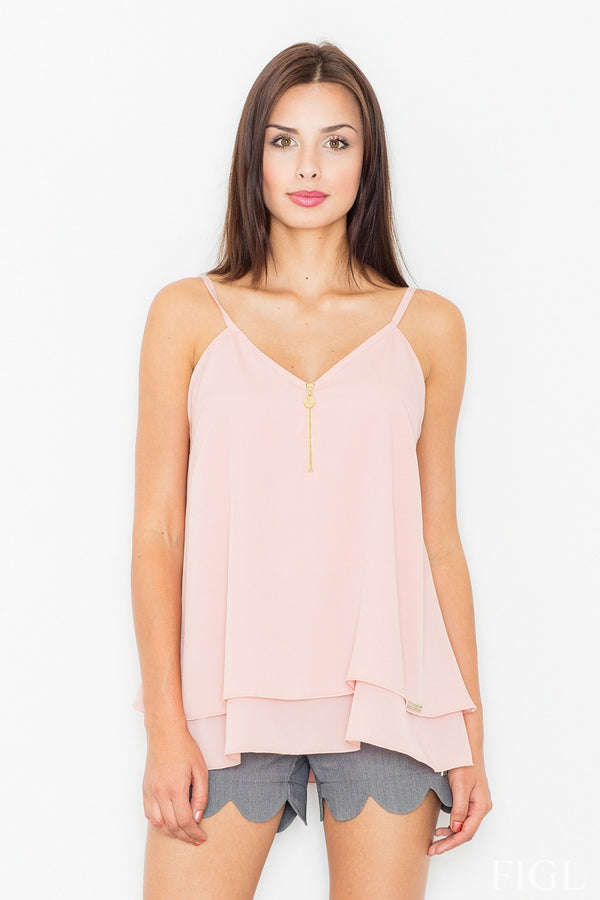 Blouse femme Figl Chemisier Chemisier — rosé
