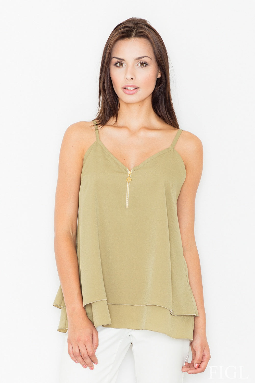 Blouse femme Figl Chemisier Chemisier — vert