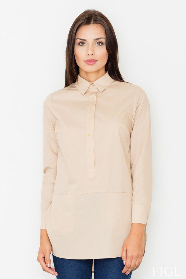 Blouse femme Figl Chemisier Chemisier — beige