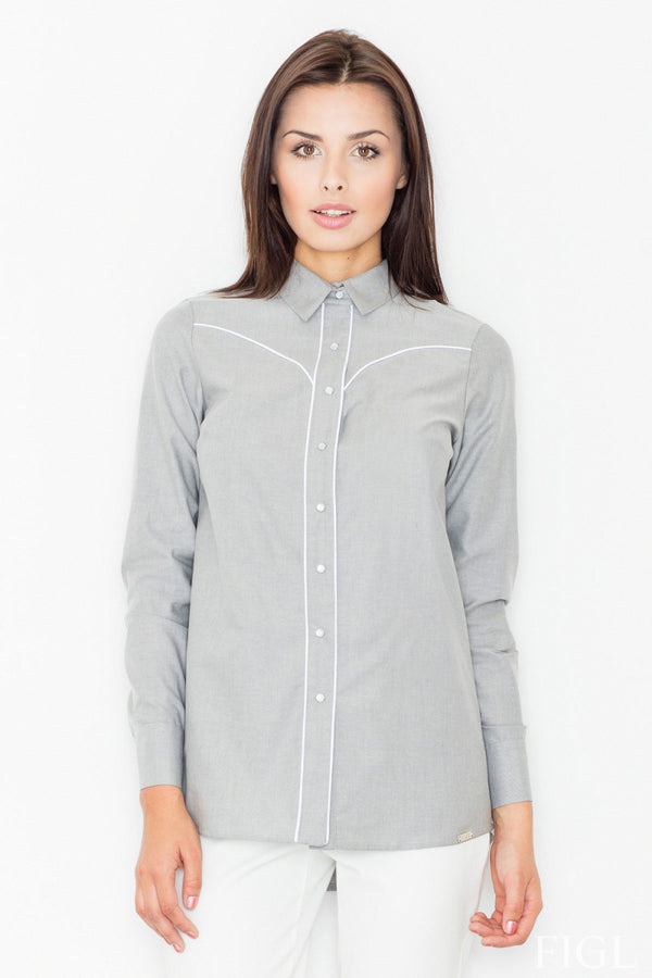 Blouse femme Figl — gris