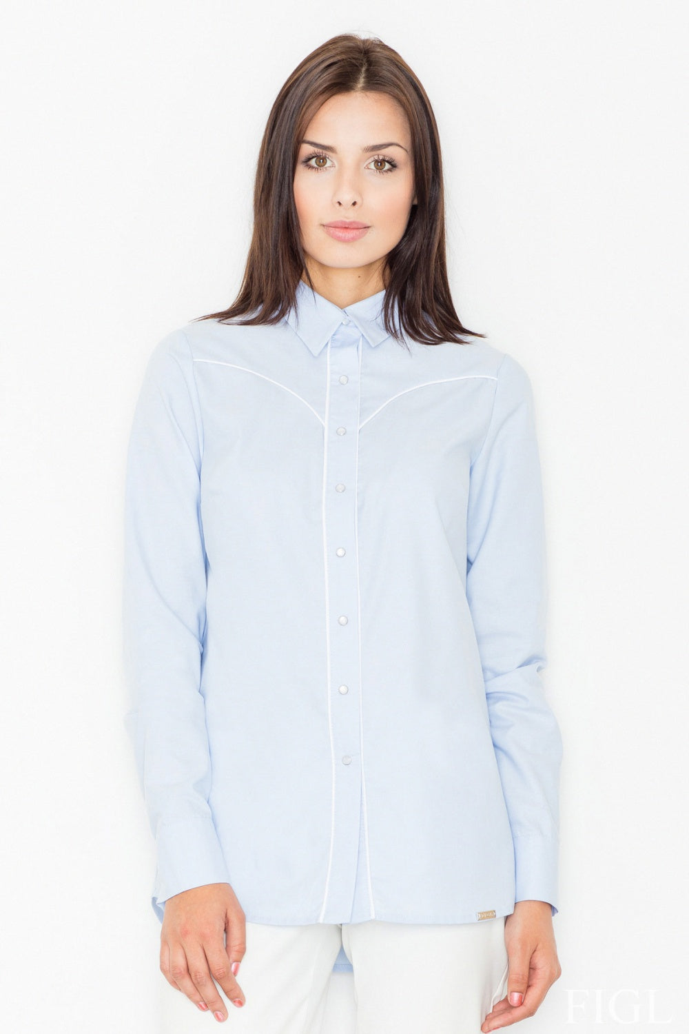 Blouse femme Figl — bleu