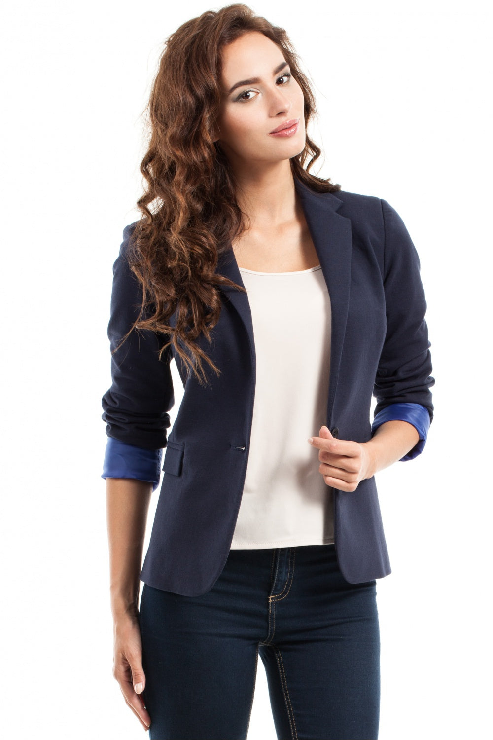 Blazer femme Moe — bleu marine