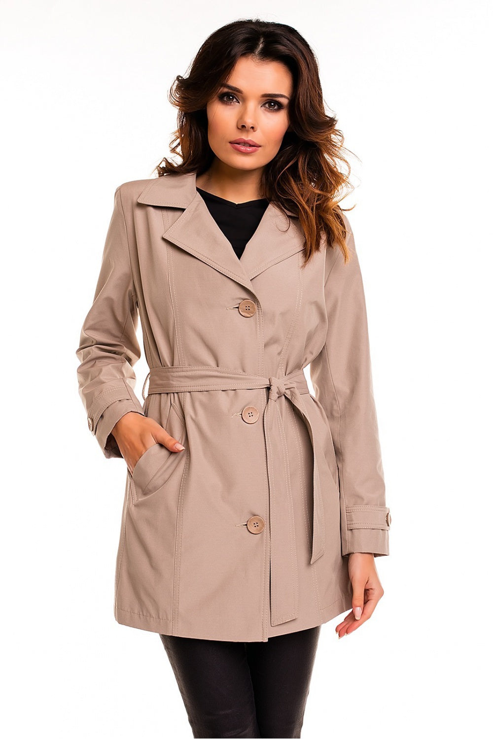 Manteau femme Cabba — beige
