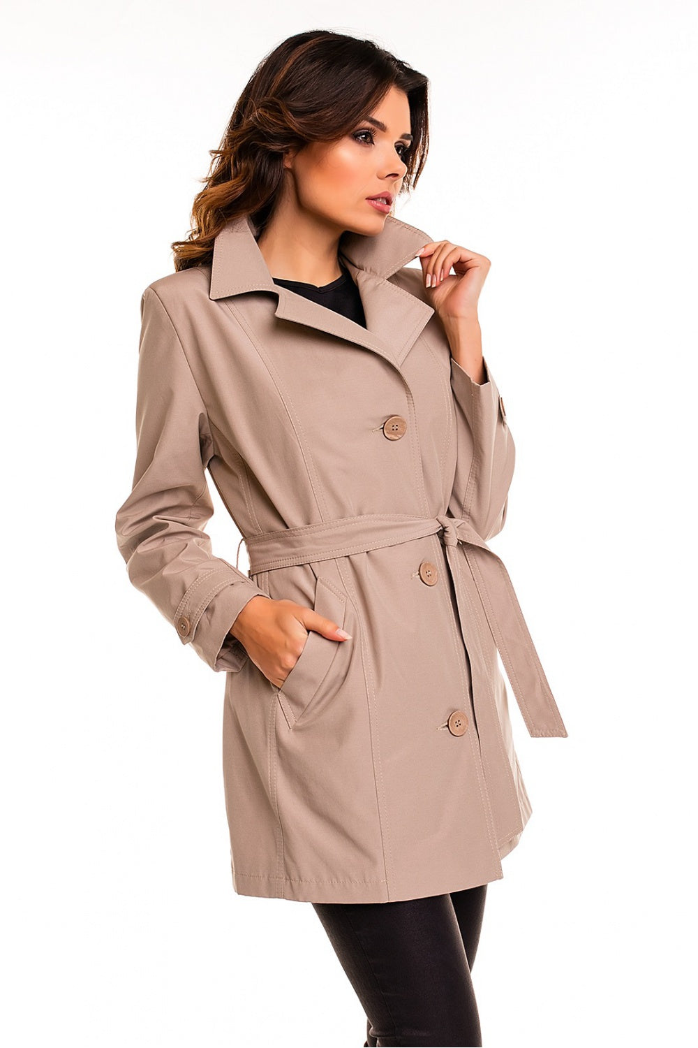 Manteau femme Cabba — beige