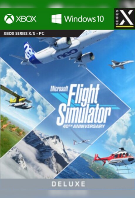 Microsoft Flight Simulator | Deluxe 40th Anniversary Edition (Xbox Series X/S, PC) - Xbox Live Key - EUROPE