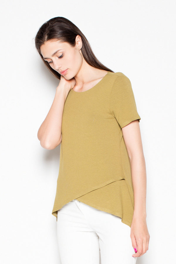 Blouse femme Venaton Chemisier Chemisier — vert