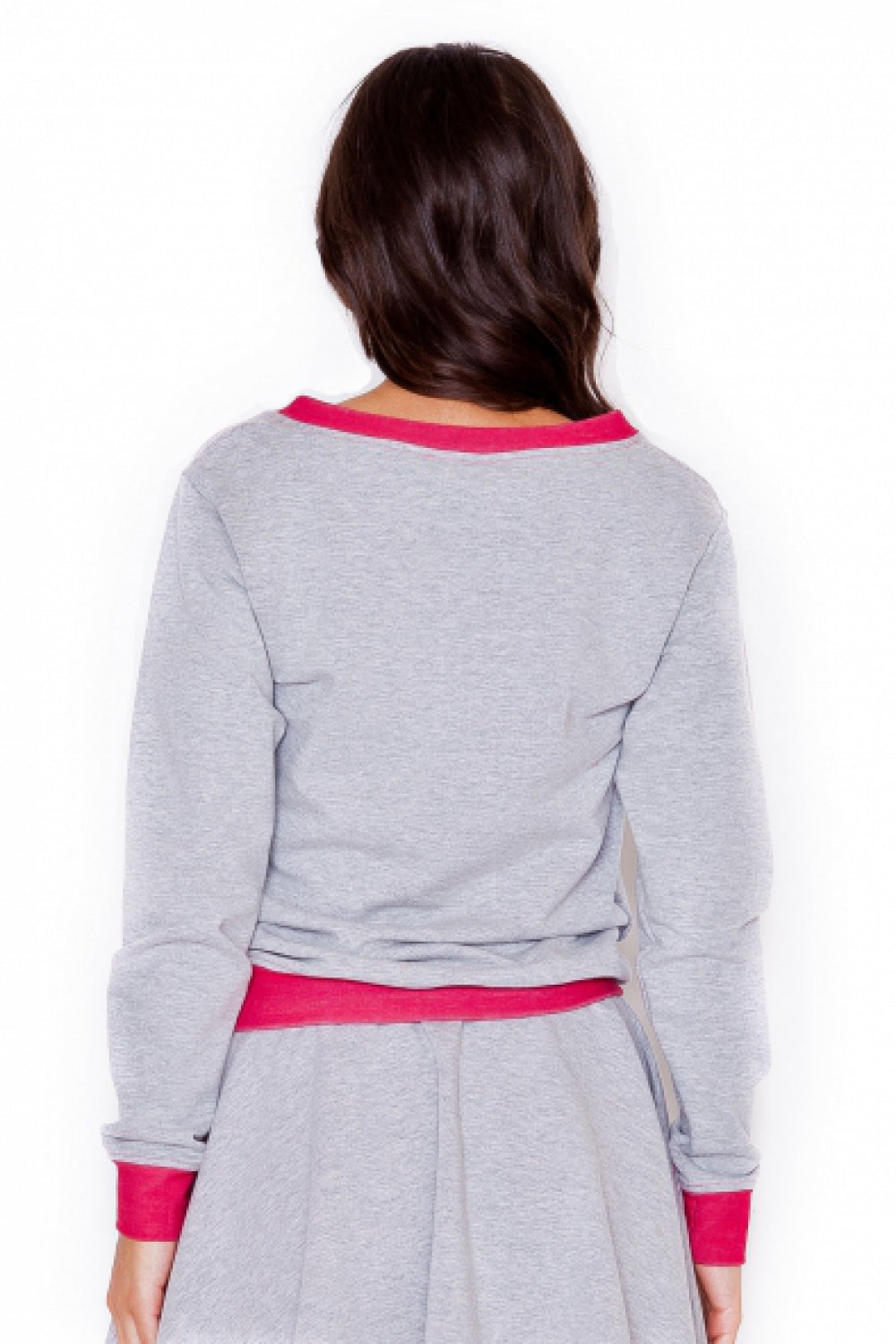 T-shirt femme Katrus Sweatshirt Sweatshirt — gris