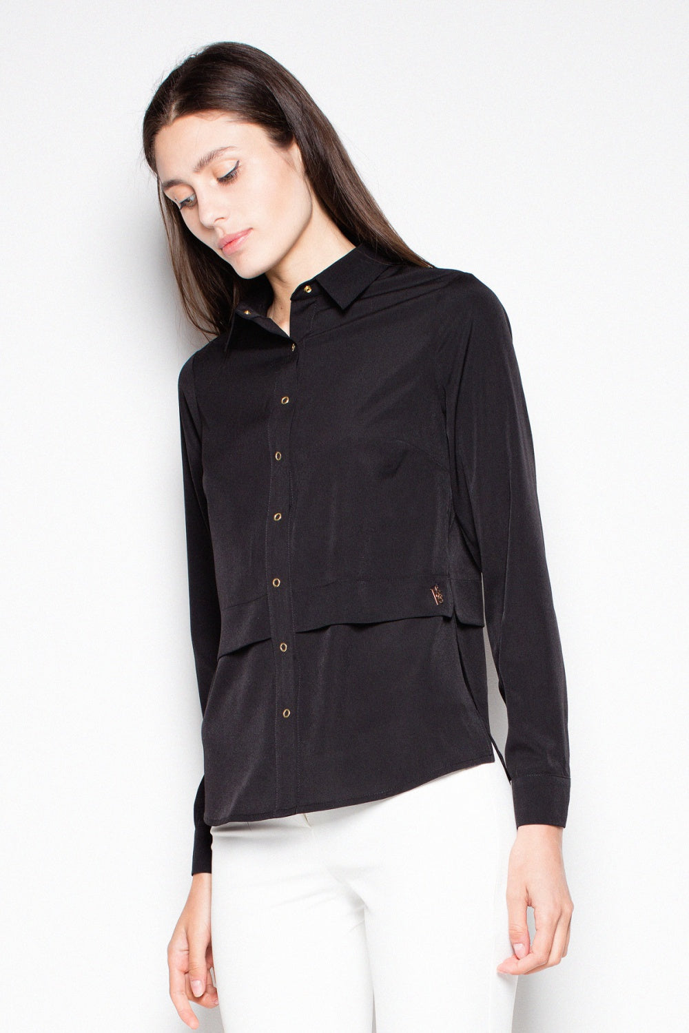 Blouse femme Venaton — noir