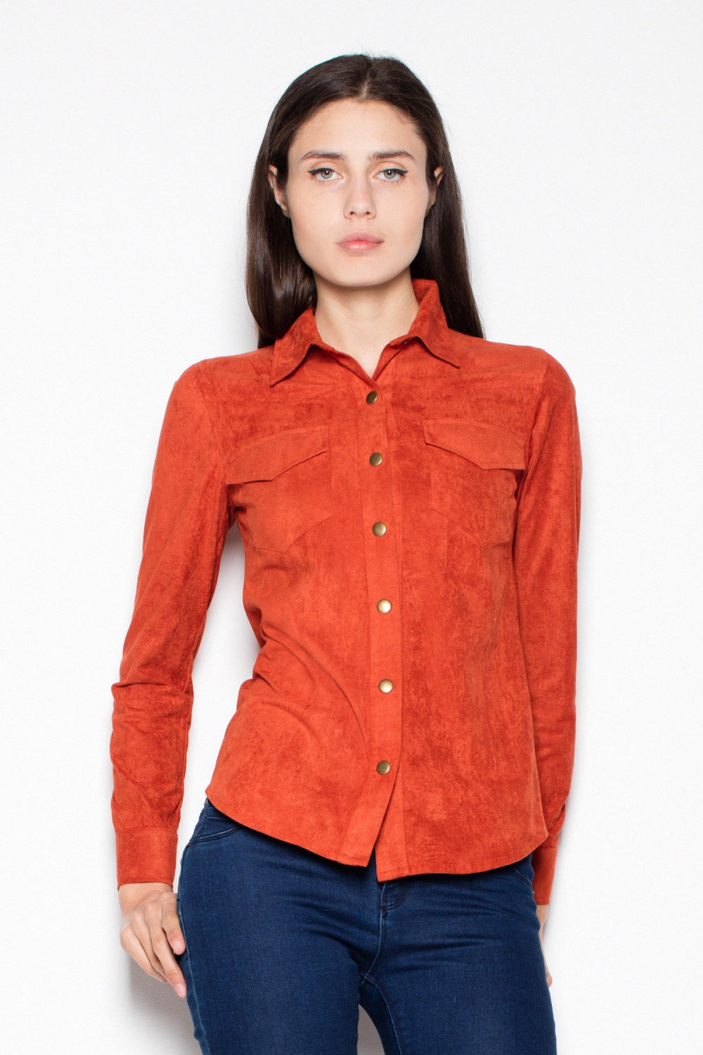 Blouse femme Venaton — brun